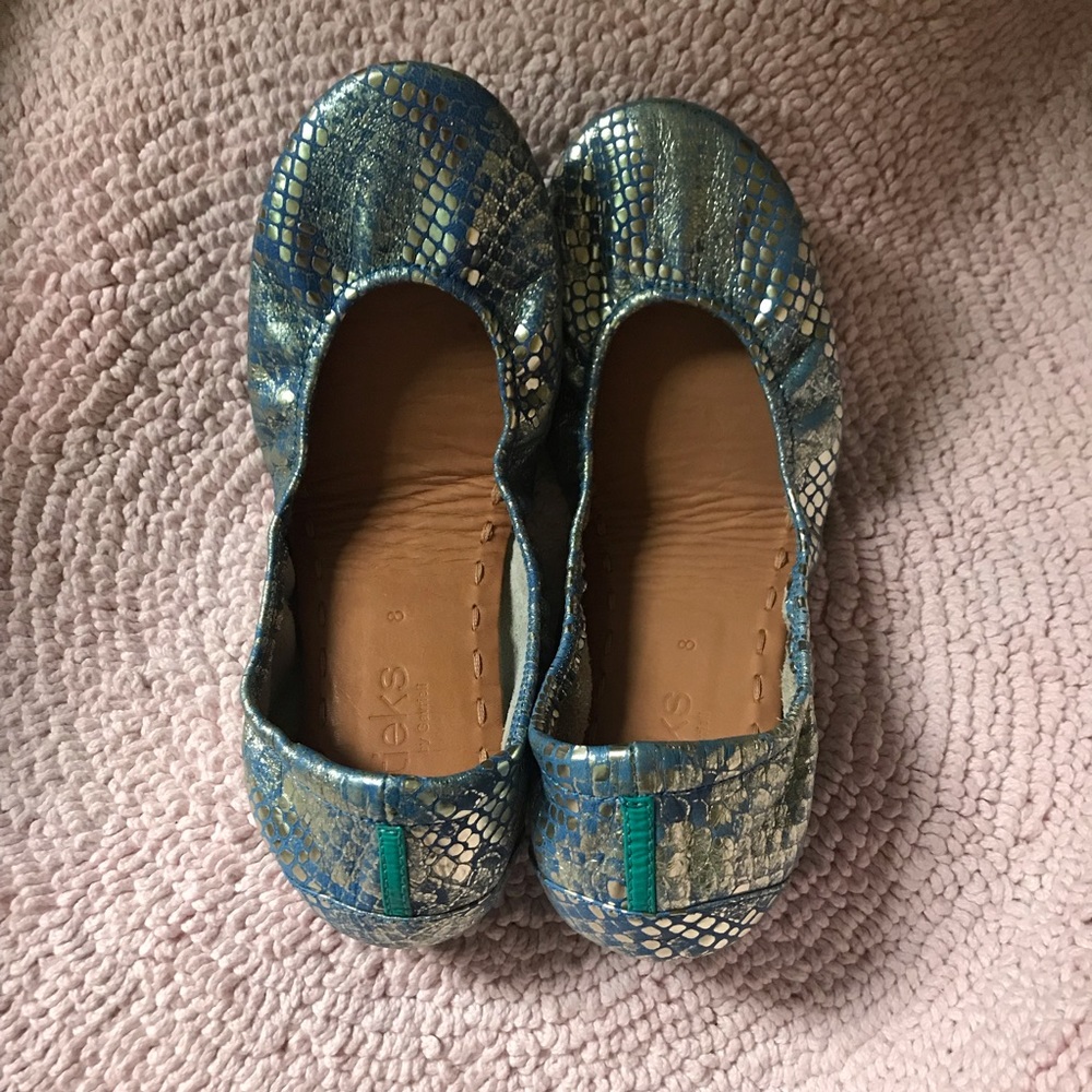 Tieks Paradise Blue size 8 - Picture 5 of 6